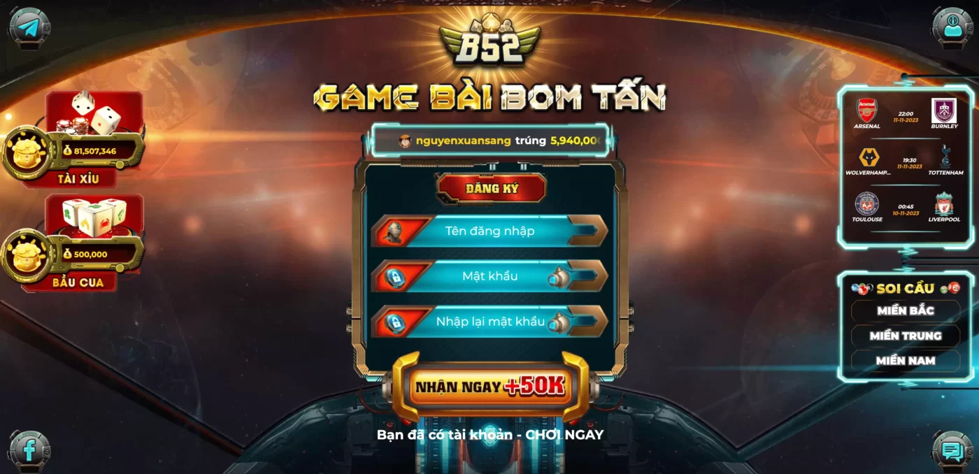 Vài nét nổi bật về cổng game B52 đổi thưởng
